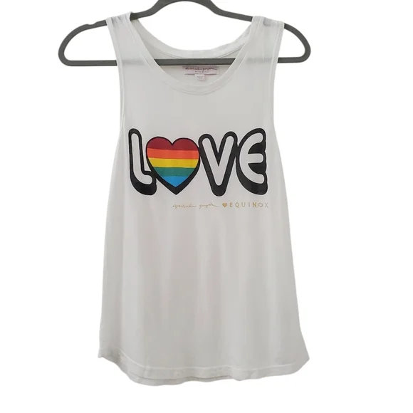 Spiritual Gangster x Equinox Love Tank Top (XS) - Picture 1 of 5